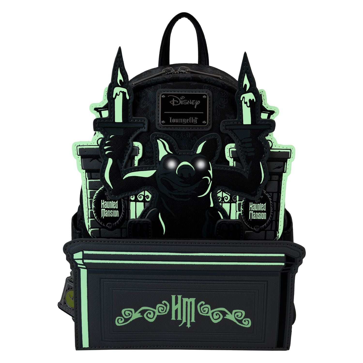 Loungefly DISNEY HAUNTED MANSION GARGOYLE WALLPAPER MINI BACKPACK