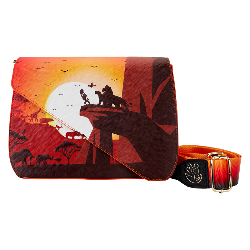 The Lion King 30th Anniversary Pride Rock Silhouette Crossbody Bag