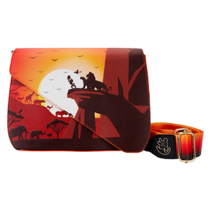 The Lion King 30th Anniversary Pride Rock Silhouette Crossbody Bag