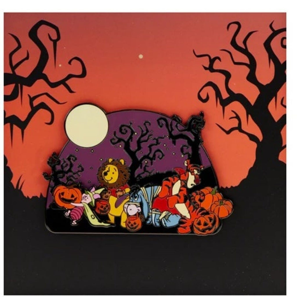 Winnie the Pooh Halloween Sliding 3" COLLECTOR BOX PIN