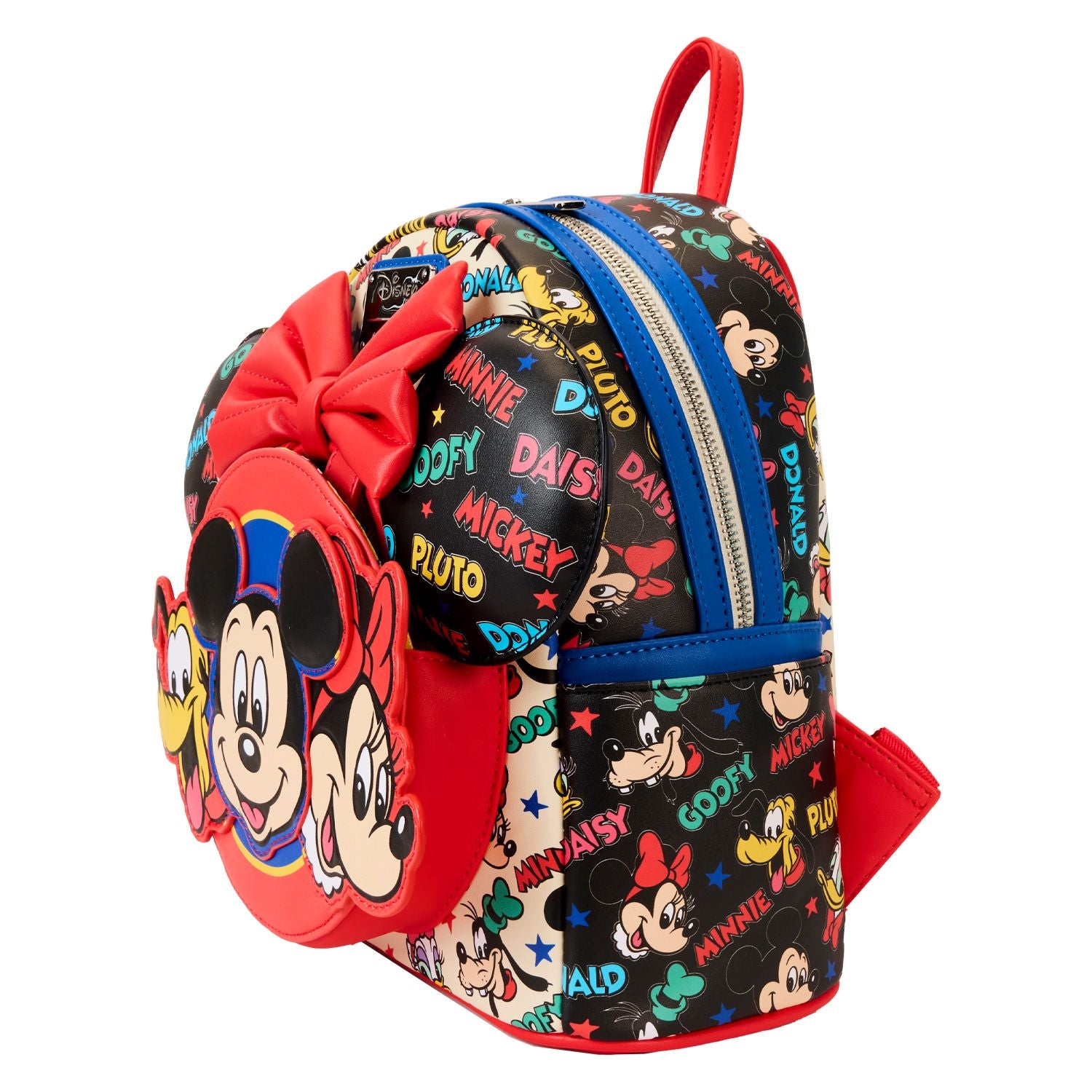 LIOUNGEFLY DISNEY MICKEY AND FRIENDS CLASSIC EAR HOLDER MINI BACKPACK