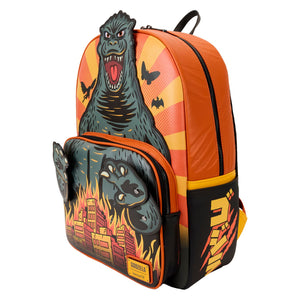 LOUNGEFLY TOHO GODZILLA FULL SIZE COSPLAY BACKPACK