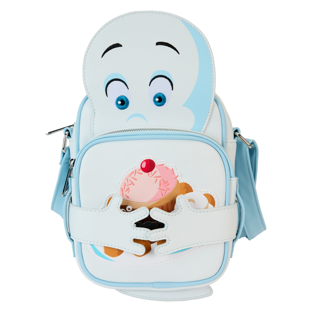 Loungefly UNIVERSAL CASPER THE FRIENDLY GHOST HALLOWEEN CROSSBUDIES BAG