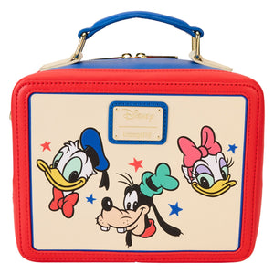 LOUNGEFLY DISNEY MICKEY AND FRIENDS CLASSIC CROSSBODY BAG