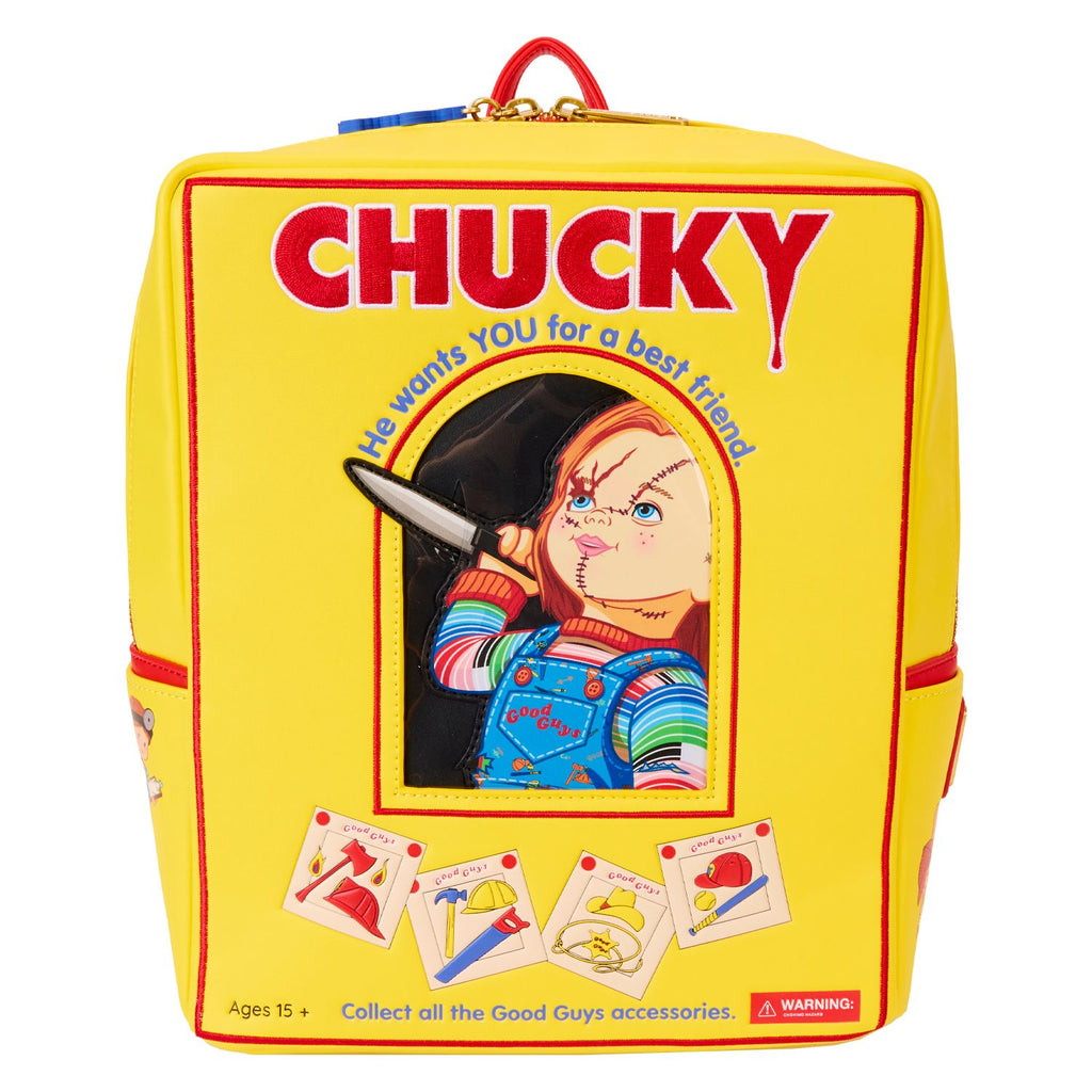 Loungefly CHILDS PLAY CHUCKY BOX MINI BACKPACK