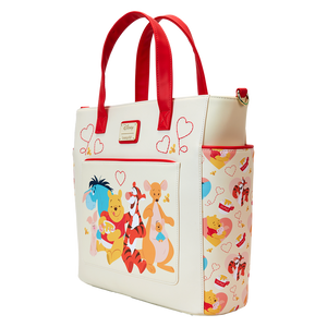 Winnie The Pooh & Friends Hearts Convertible Backpack & Tote Bag