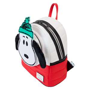 Loungefly Peanuts Snoopy Snow Day Mini Backpack