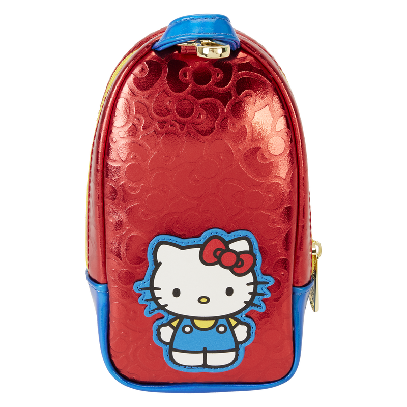 Loungefly STATIONARY SANRIO HELLO KITTY 50TH ANNIVERSARY CLASSIC MINI BACKPACK PENCIL CASE