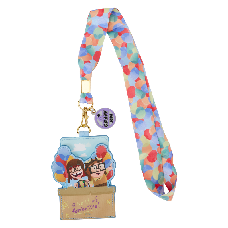 Loungefly Up 15th Anniversary Spirit of Adventure Lanyard With Card Holder