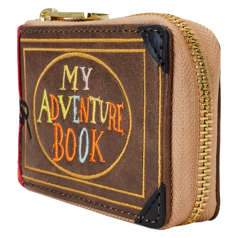 Loungefly Up 15th Anniversary Adventure Book Accordion Zip Around Wallet