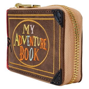 Loungefly Up 15th Anniversary Adventure Book Accordion Zip Around Wallet