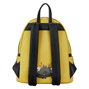 Loungefly Harry Potter Hufflepuff House Floral Tattoo Mini Backpack
