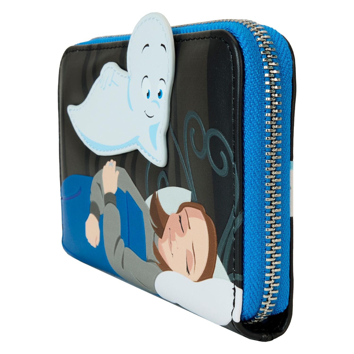 Loungefly UNIVERSAL CASPER THE FRIENDLY GHOST HALLOWEEN ZIP AROUND WALLET