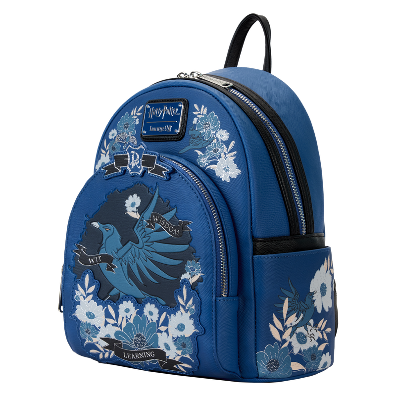 Loungefly WB HARRY POTTER RAVENCLAW HOUSE TATTOO MINI BACKPACK
