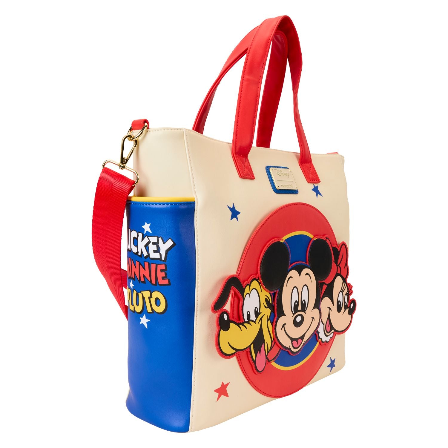 LOUNGEFLY DISNEY MICKEY AND FRIENDS CONVERTIBLE BACKPACK