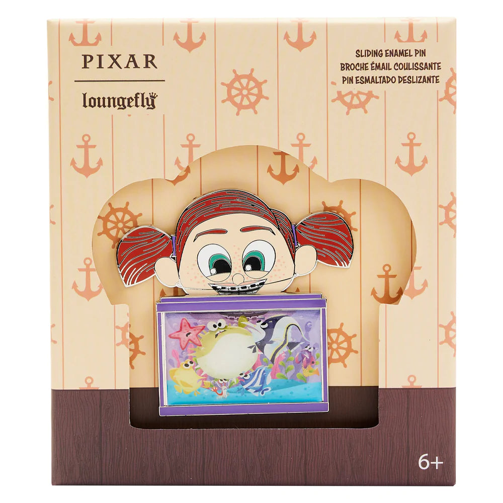Loungefly Finding Nemo Darla Cat 3" Collector Box Pin