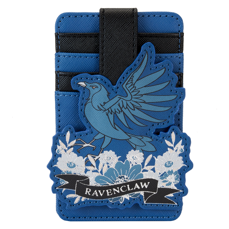 Loungefly HARRY POTTER Harry Potter Ravenclaw House Floral Tattoo Card Holder