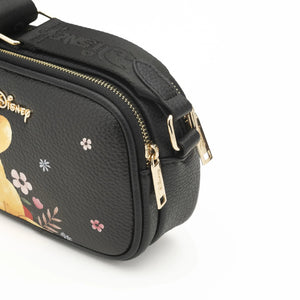 Winnie the Pooh Double Zipper Crossbody/Shoulder Bag