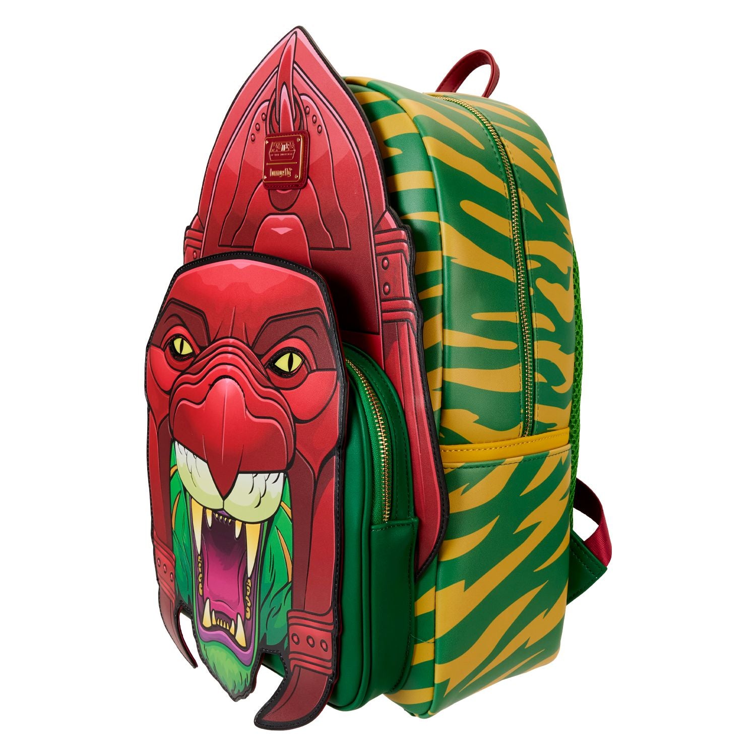 LOUNGEFLY MOTU BATTLE CAT FULL SIZE COSPLAY BACKPACK