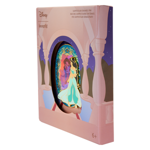 Loungefly Aladdin Princess Series 3" Collector Box Lenticular Pin