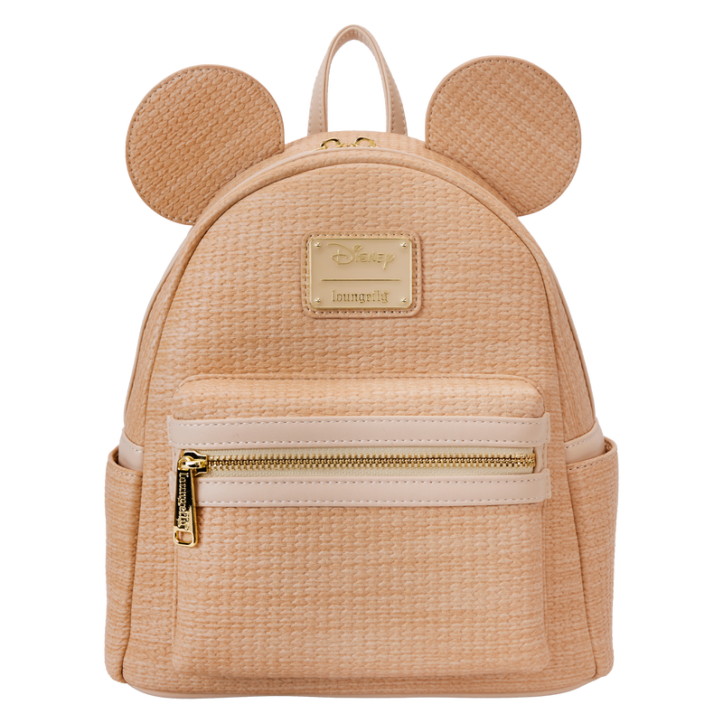 Mickey Mouse Woven Texture Mini Backpack