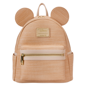 Mickey Mouse Woven Texture Mini Backpack