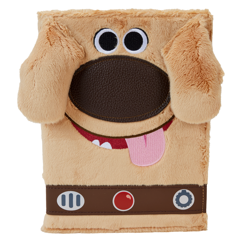 Loungefly Up 15th Anniversary Dug Plush Refillable Stationery Journal