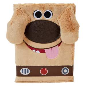 Loungefly Up 15th Anniversary Dug Plush Refillable Stationery Journal