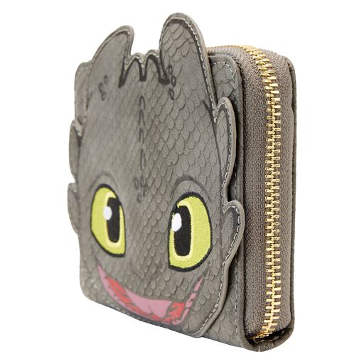 LF DREAMWORKS HOW TO TRAIN YOUR DRAGON TOOTHLESS COSPLAY ZIP AROUND WALLET