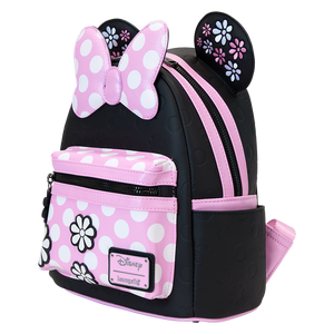 Minnie Mouse Floral Rock The Dots Mini Backpack