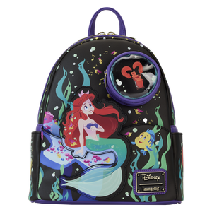 Loungefly The Little Mermaid 35th Anniversary Life is the Bubbles Mini Backpack