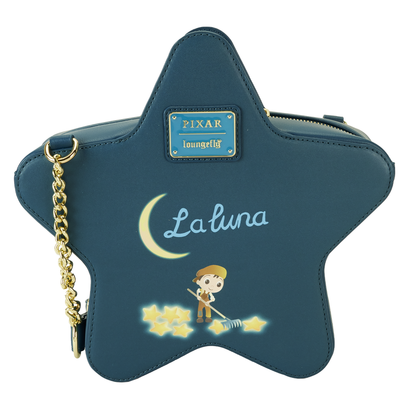 Loungefly Pixar Shorts La Luna Star Shaped Figural Light Up Crossbody Bag