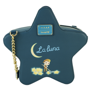 Loungefly Pixar Shorts La Luna Star Shaped Figural Light Up Crossbody Bag