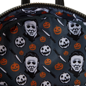 LOUNGEFLY CI HALLOWEEN MICHAEL MYERS COSPLAY MINI BACKPACK