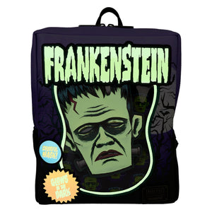 Loungefly UNIVERSAL MONSTERS FRANKENSTEIN NEON MASK MINI BACKPACK