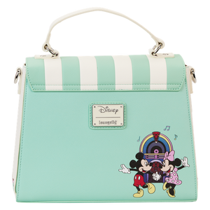 Loungefly DISNEY MICKEY AND MINNIE DATE NIGHT DINER CROSS BODY BAG