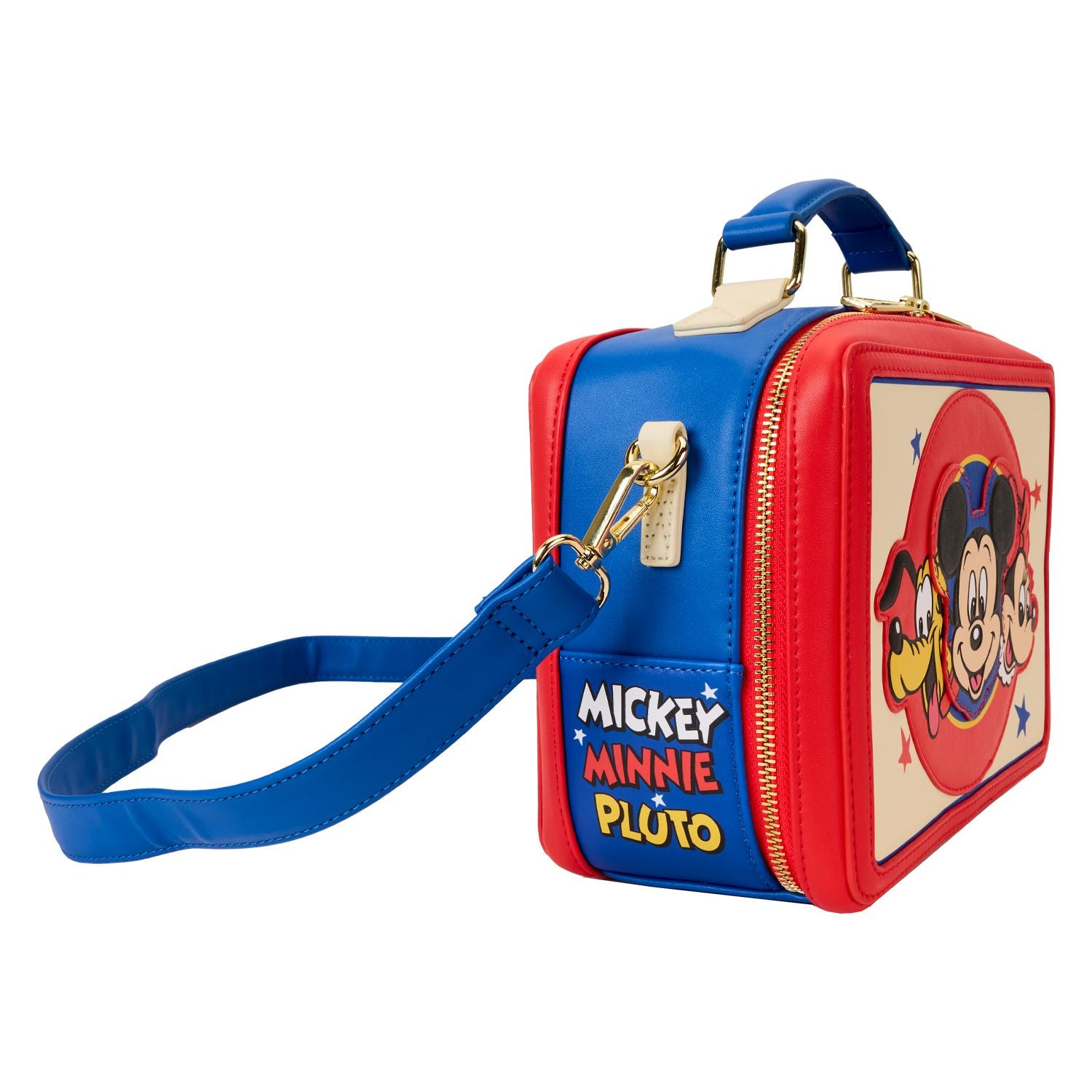 LOUNGEFLY DISNEY MICKEY AND FRIENDS CLASSIC CROSSBODY BAG