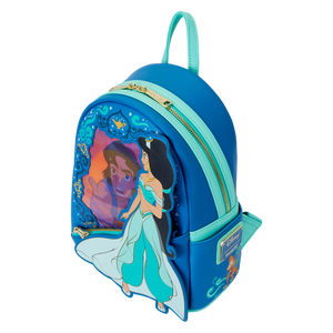 Loungefly Aladdin Princess Series Lenticular Mini Backpack