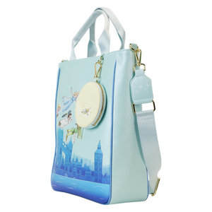 Loungefly DISNEY PETER PAN YOU CAN FLY GLOWS TOTE BAG