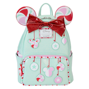 Loungefly Minnie Mouse Peppermint Ornaments Mini Backpack