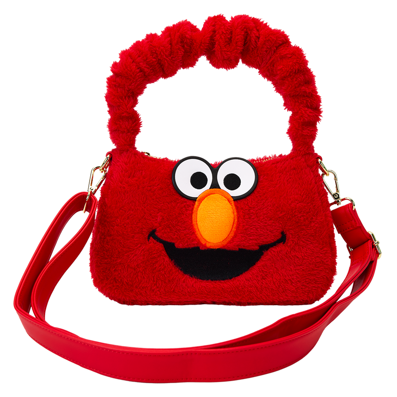 Sesame Street Elmo Plush Cosplay Crossbody Bag