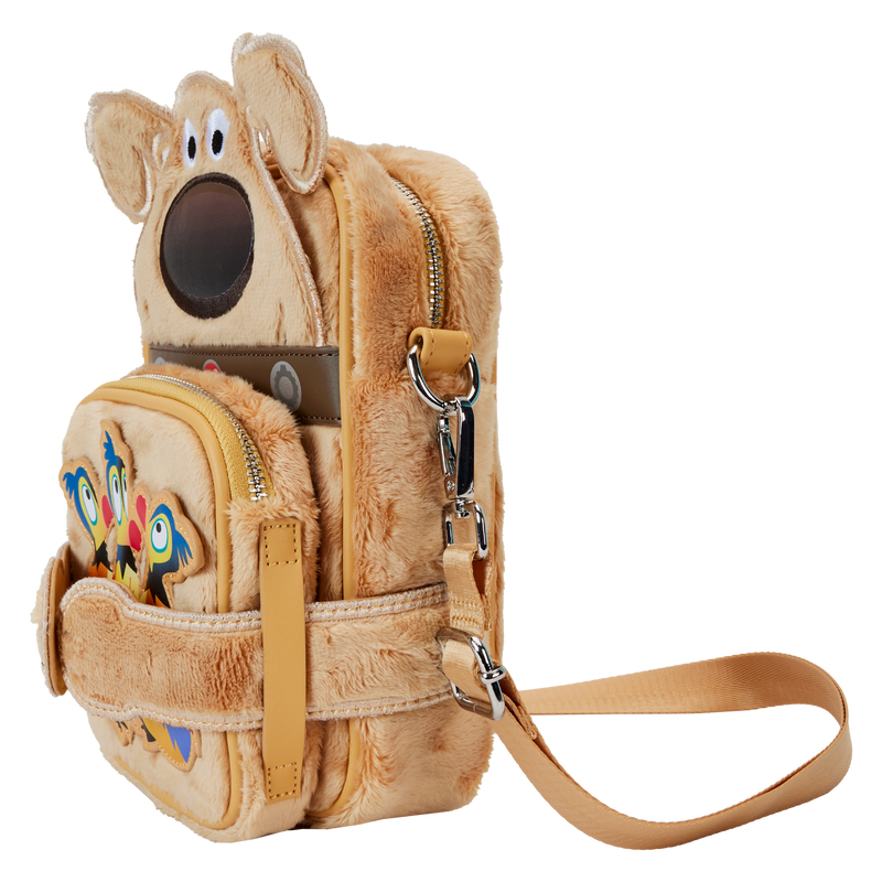 Loungefly Up 15th Anniversary Dug Crossbuddies® Cosplay Crossbody Bag with Coin Bag