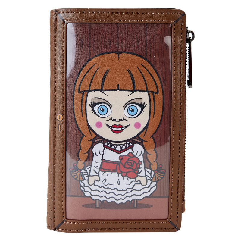 LOUNGEFLY WB ANNABELLE COSPLAY BIFOLD WALLET