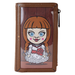 LOUNGEFLY WB ANNABELLE COSPLAY BIFOLD WALLET