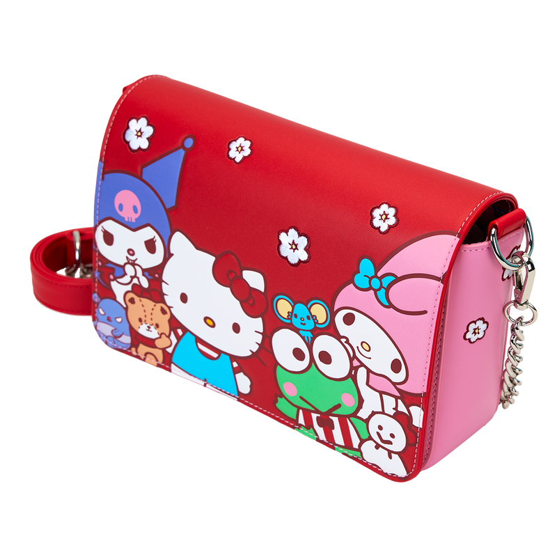 Sanrio Hello Kitty & Friends Color Block Crossbody Bag