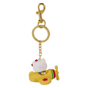 Loungefly HELLO KITTY 50TH ANNIVERSARY CLASSIC FIGURAL SILICONE KEYCHAIN