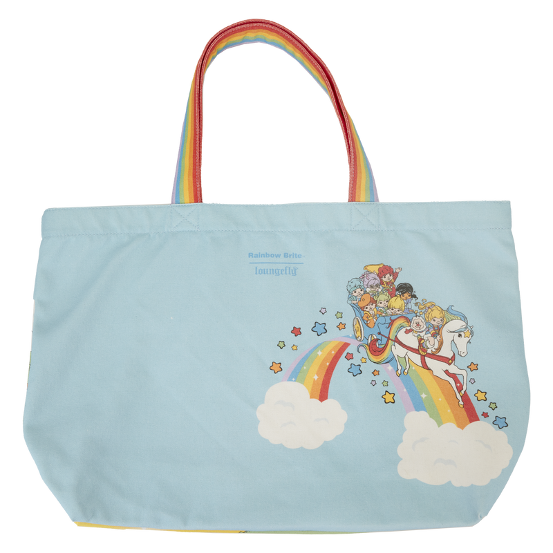 Rainbow Brite™ The Color Kids Rainbow Handle Canvas Tote Bag