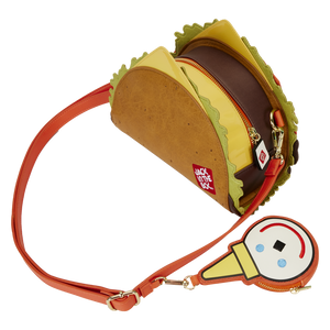 Loungefly Jack in the Box Late Night Taco Crossbody Bag With Coin Bag