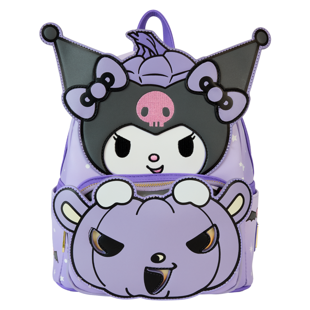 LF SANRIO KUROMI PUMPKIN MINI BACKPACK