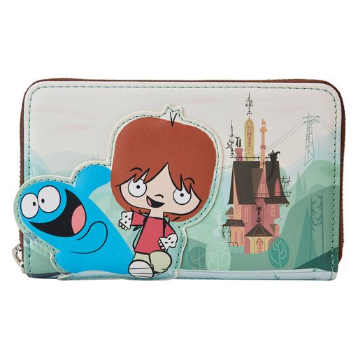LF CARTOON NETWORK FOSTERS HOME FOR IMAGINARY FRIENDS MAC AND BLUE ZIP AROUND WALLET